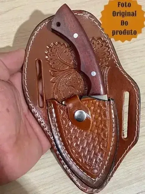 Canivete + Bainha Rústico